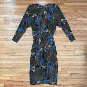 Vintage Floral Dress